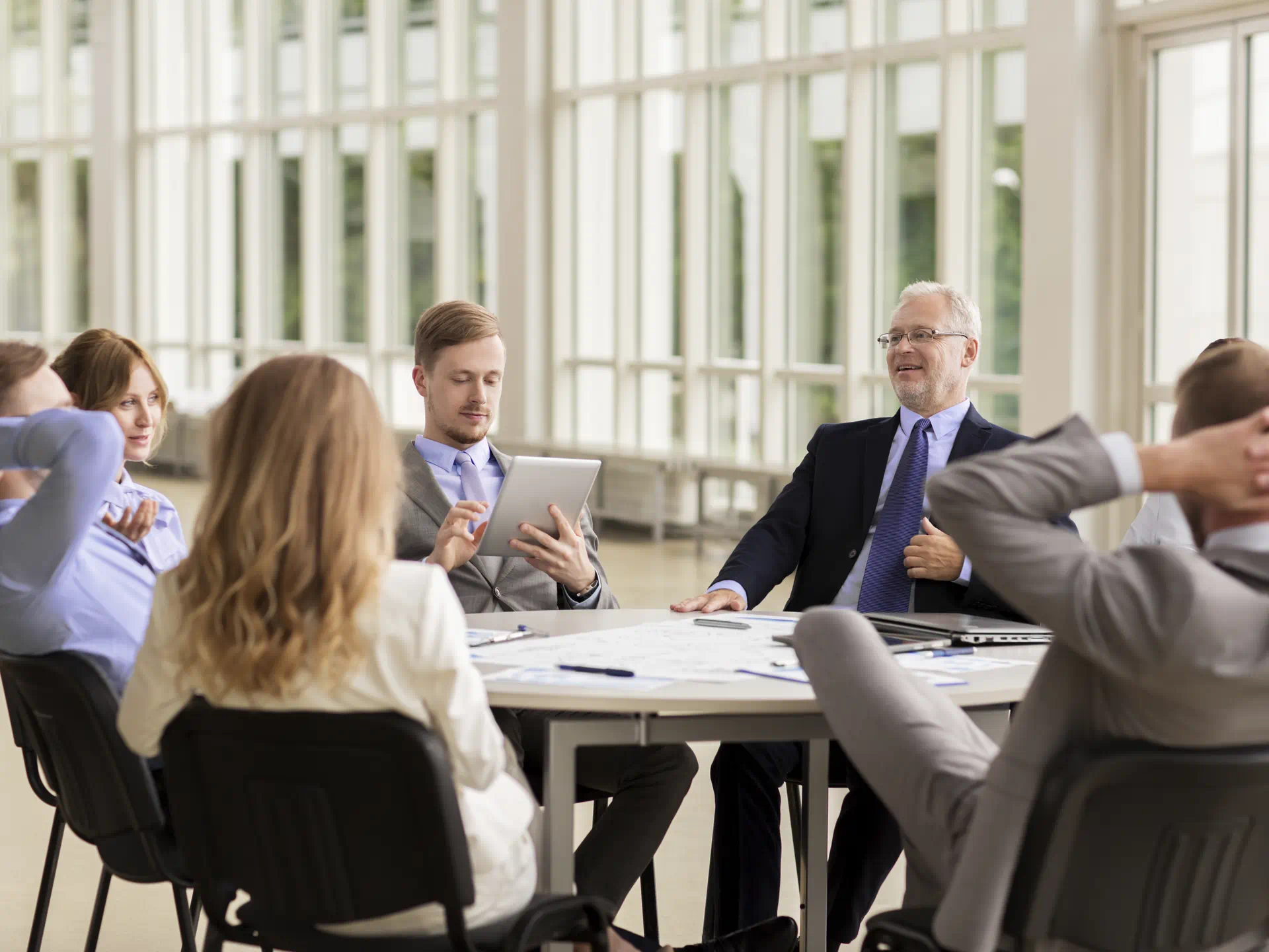 You will miss out on important topics at work if you ignore a hearing loss